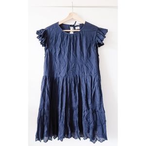 Aritzia Wilfred Sidonie Dress - Navy - Small